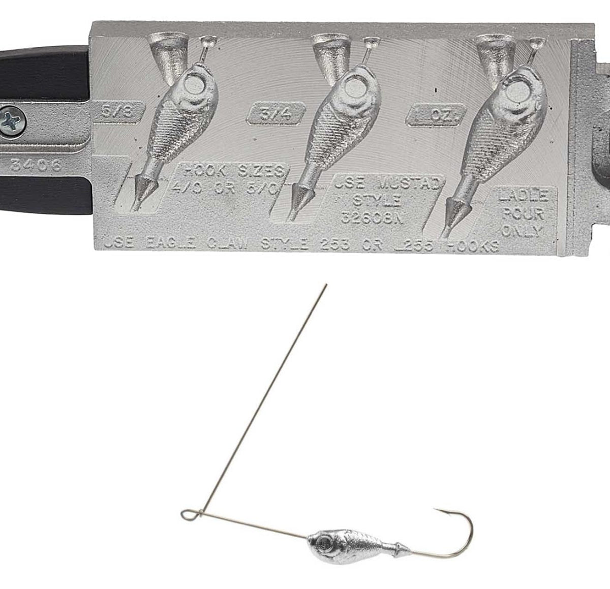 Circle B Do It Mold Ultra Minnow Spinner Jig packaging for easy viewing