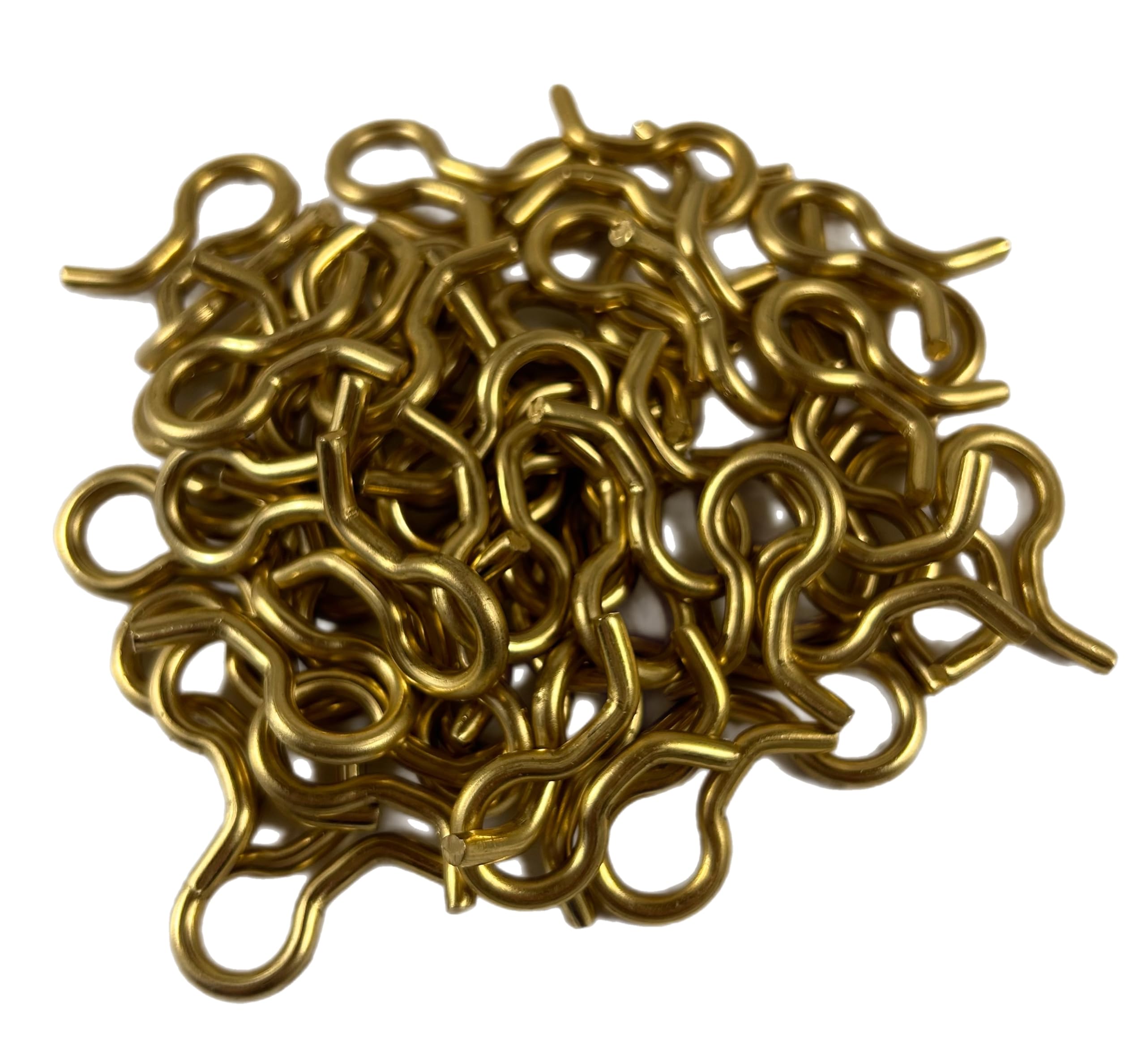 Circle B Tackle downrigger eyes image shows USA-made brass and stainless options