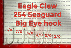 Circle B Tackle Eagle Claw 254 Sea Guard forged shank delivers strength