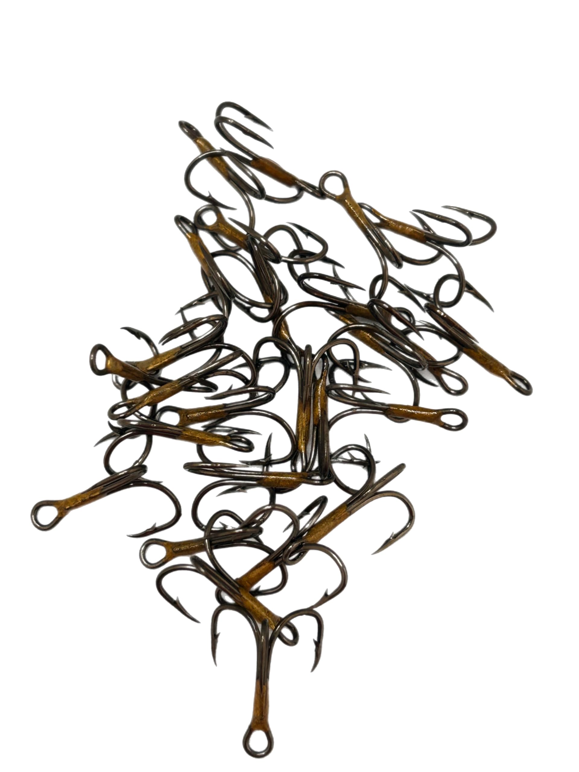 Circle B Tackle Eagle Claw 374 bronze 2x strong 50-pack hooks for durability
