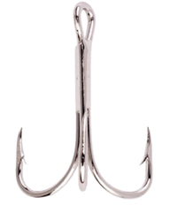 Circle B Tackle Eagle Claw 375 treble hook in-use image shows curved points for structure