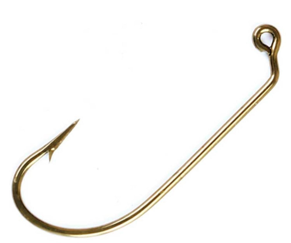 Circle B Tackle Eagle Claw 410 bronze 2/0 jig hook for strong inline action