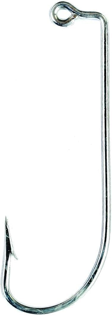 Circle B Tackle Eagle Claw 635 90° jig hook closeup highlighting saltwater durability