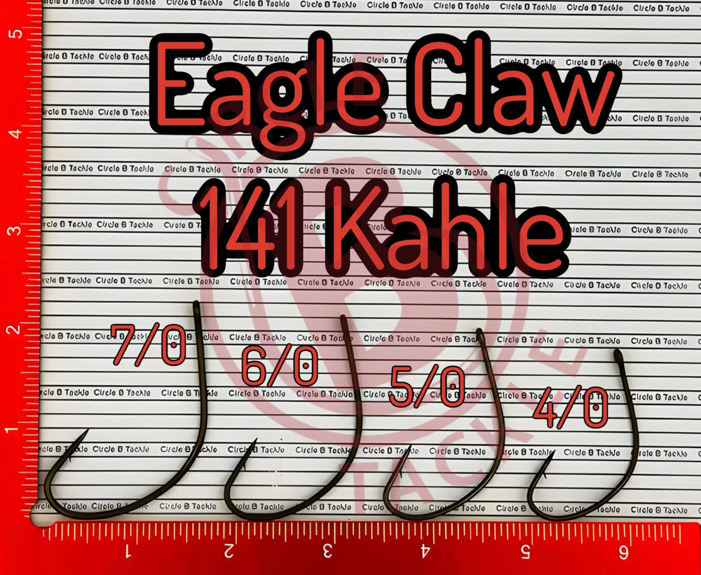 Circle B Tackle Eagle Claw L141 Kahle hook in use with live bait for improved bite-to-hookup