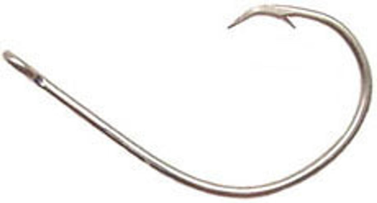 Circle B Tackle Eagle Claw L197 circle sea offset hook in package, designed for saltwater and freshwater use.
