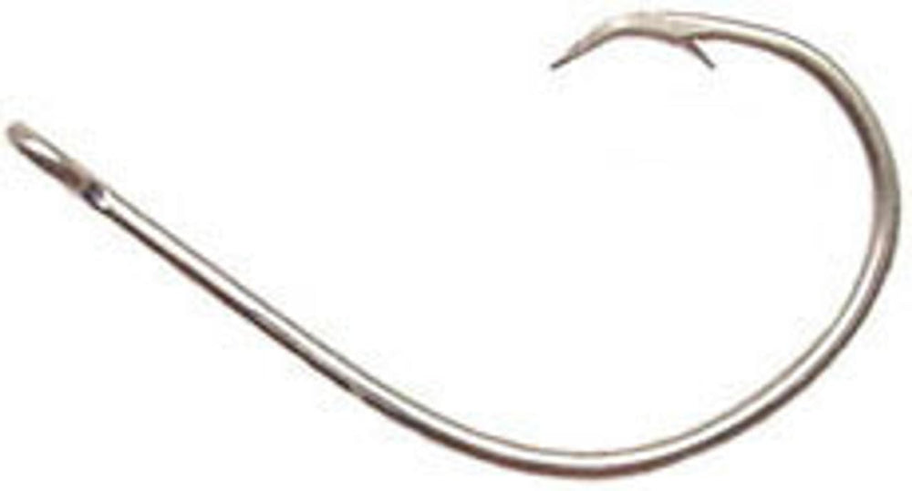 Circle B Tackle Eagle Claw L197 circle sea offset hook in package, designed for saltwater and freshwater use.