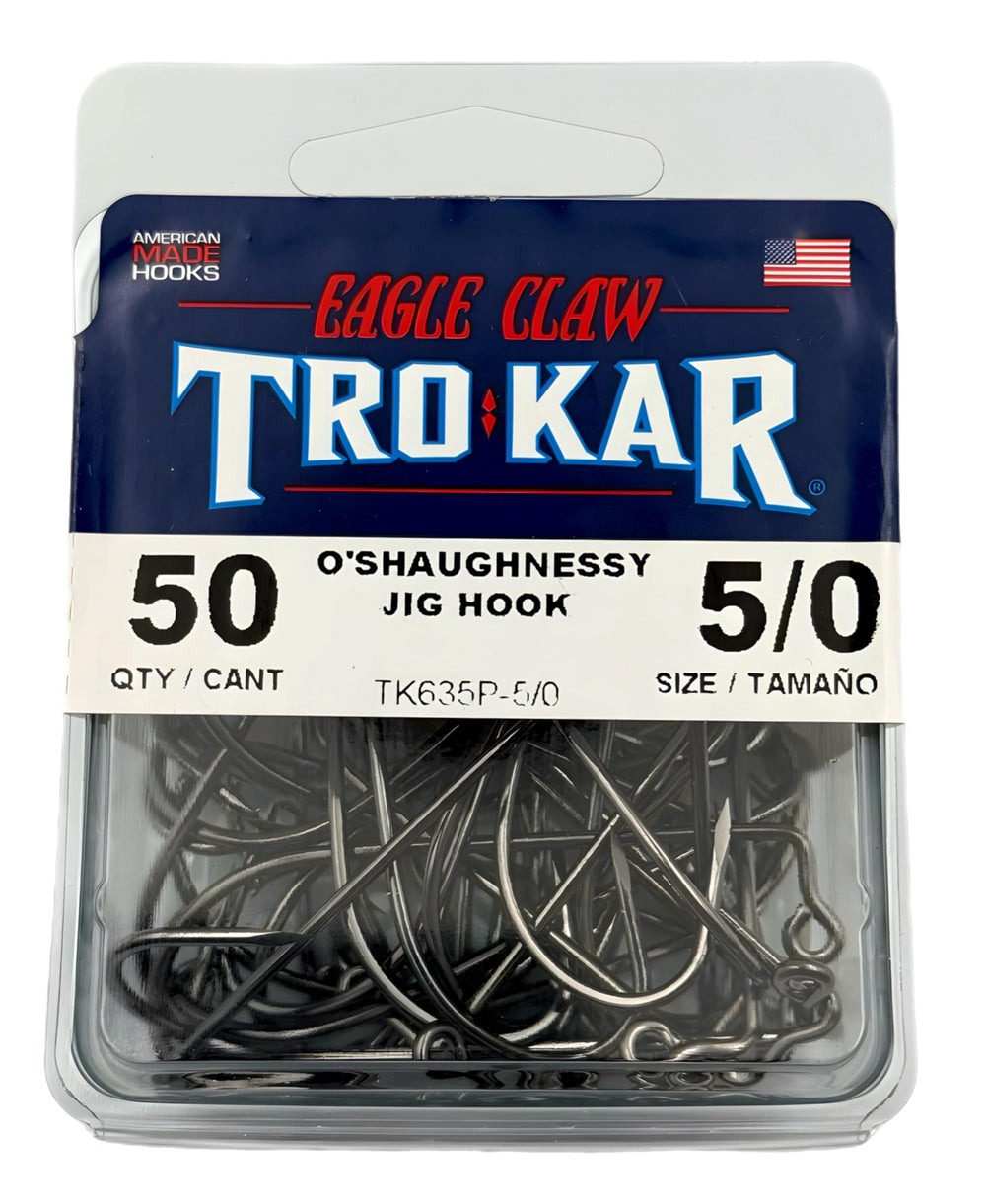 Circle B Tackle Eagle Claw Torkar 635HP 90° Aberdeen hook ready for precise hooksets