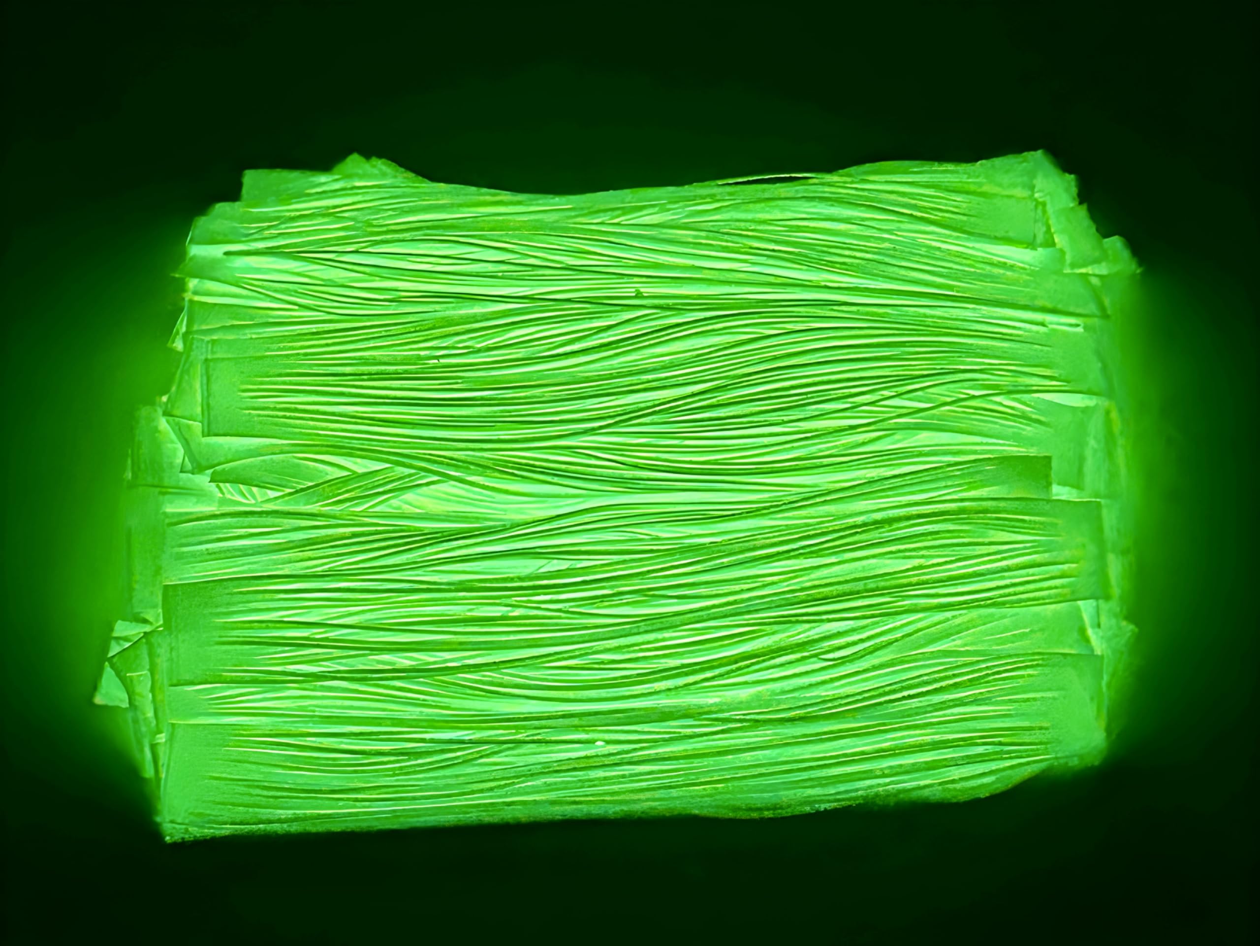 Circle B Tackle Glow Skirt Snow White close-up shows high-definition color patterns and action.