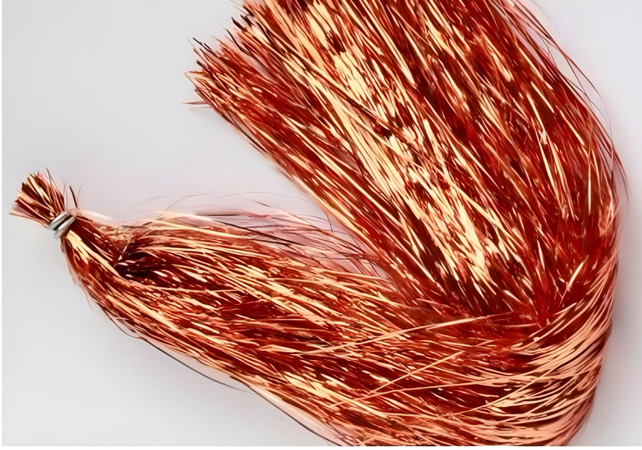 Circle B Tackle Hedron Flashabou Original fly tying strands for durable, lifelike shine.