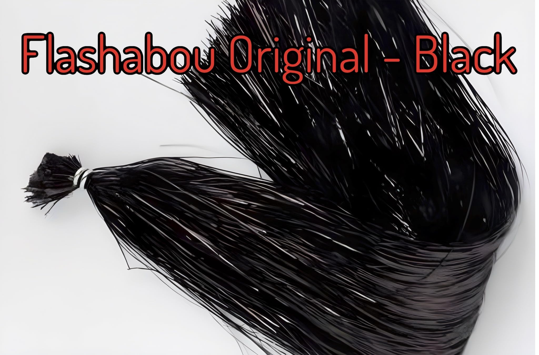 Hedron Flashabou Original strands deliver durable, reflective sparkle for saltwater flies.