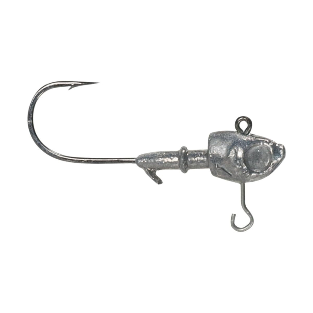 Circle B Tackle wire keeper for Herring Head Jig Mold enables clean underspin setups