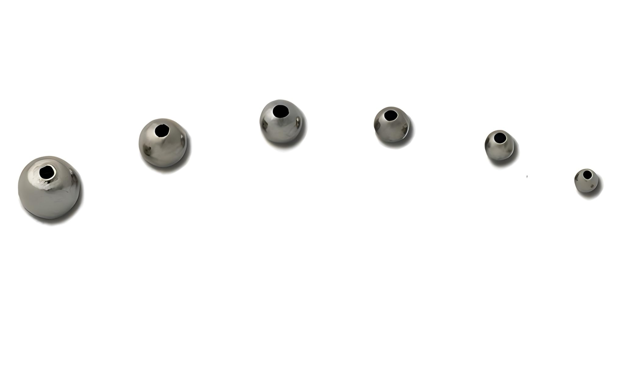 Circle B Tackle hollow beads for spinnerbaits provide precise spacing and smooth action.