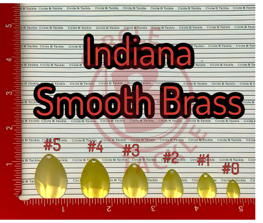 Circle B Tackle sizing-chart image shows blade options for accurate size selection.