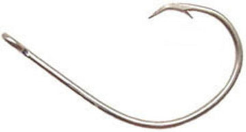 Circle B Tackle L197 circle sea offset needlepoint hook for strong bait hold.