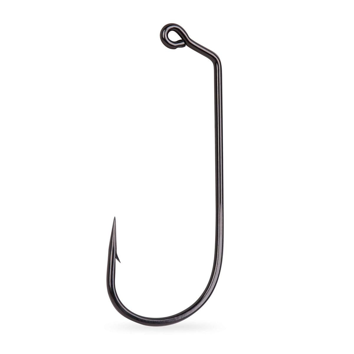 Circle B Tackle Mustad 32786 Ultra Point jig hooks with a 60-degree bend for clean penetration.