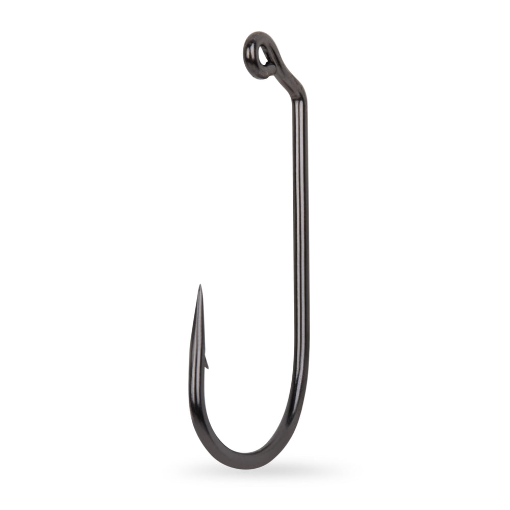 Black nickel finish reduces glare and resists corrosion during long days of fishing.