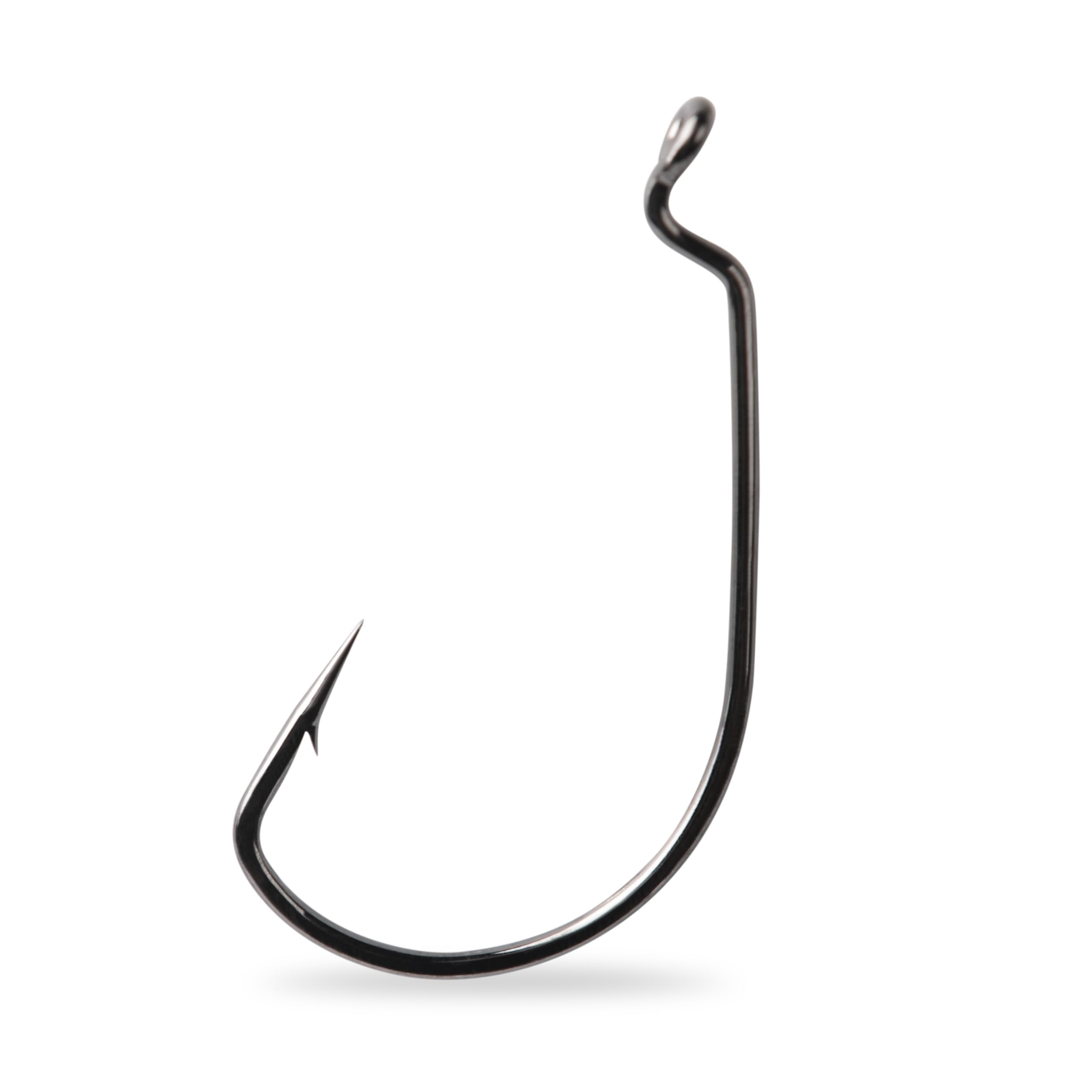 Circle B Tackle Mustad 38104NP worm hook in 50-pack for Texas rig use.