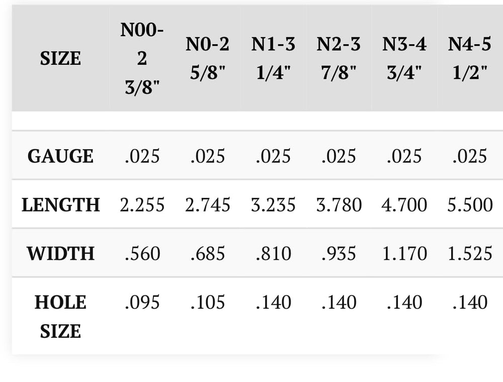 Circle B Tackle Nickel Prism trolling spoon size options line with multiple length choices.