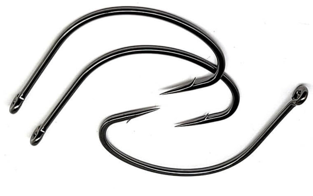 Circle B Tackle branded packaging for wide gap shiner hooks