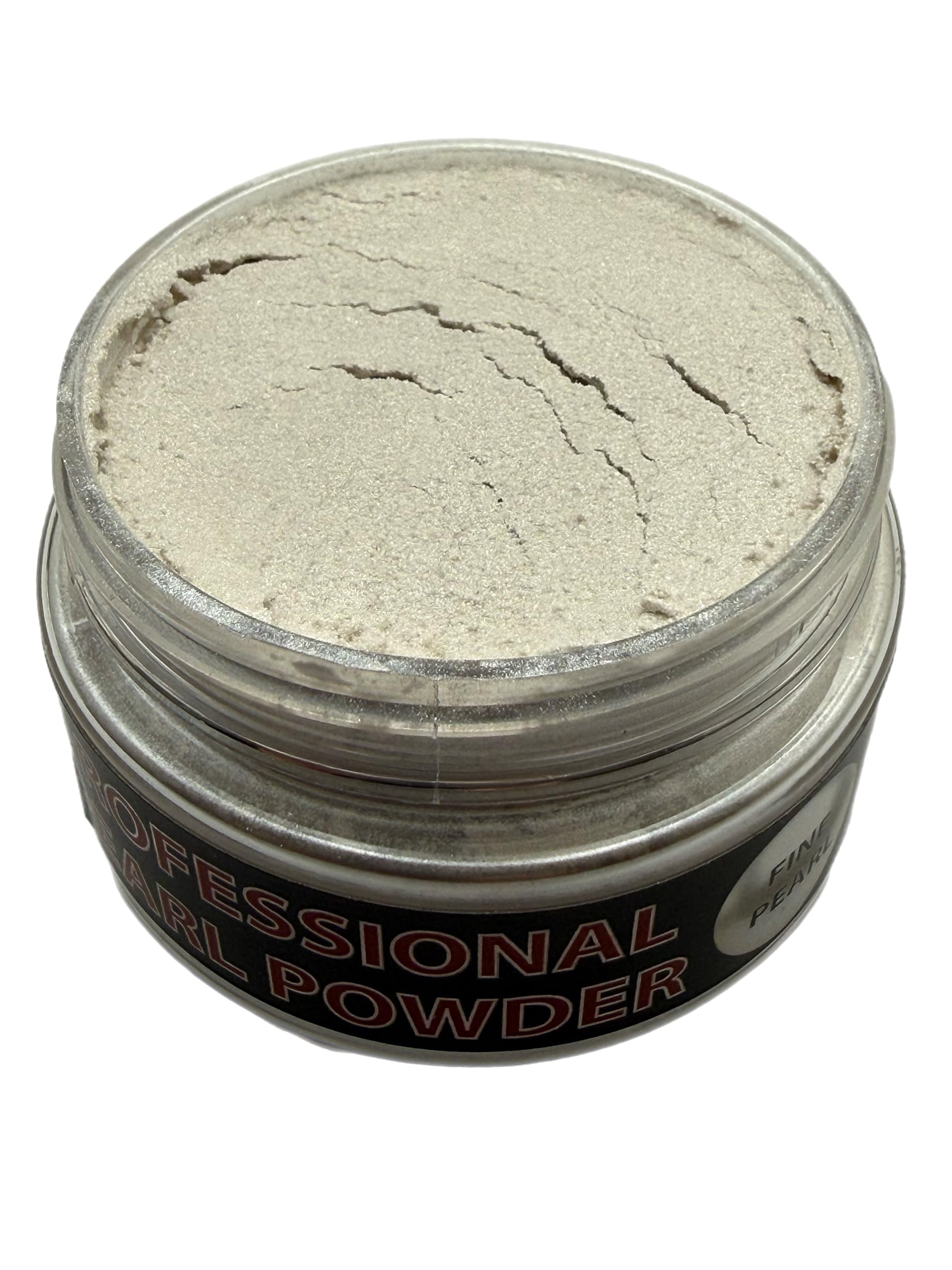 Circle B Tackle premium pearl powder jar ready for DIY lure projects to boost color