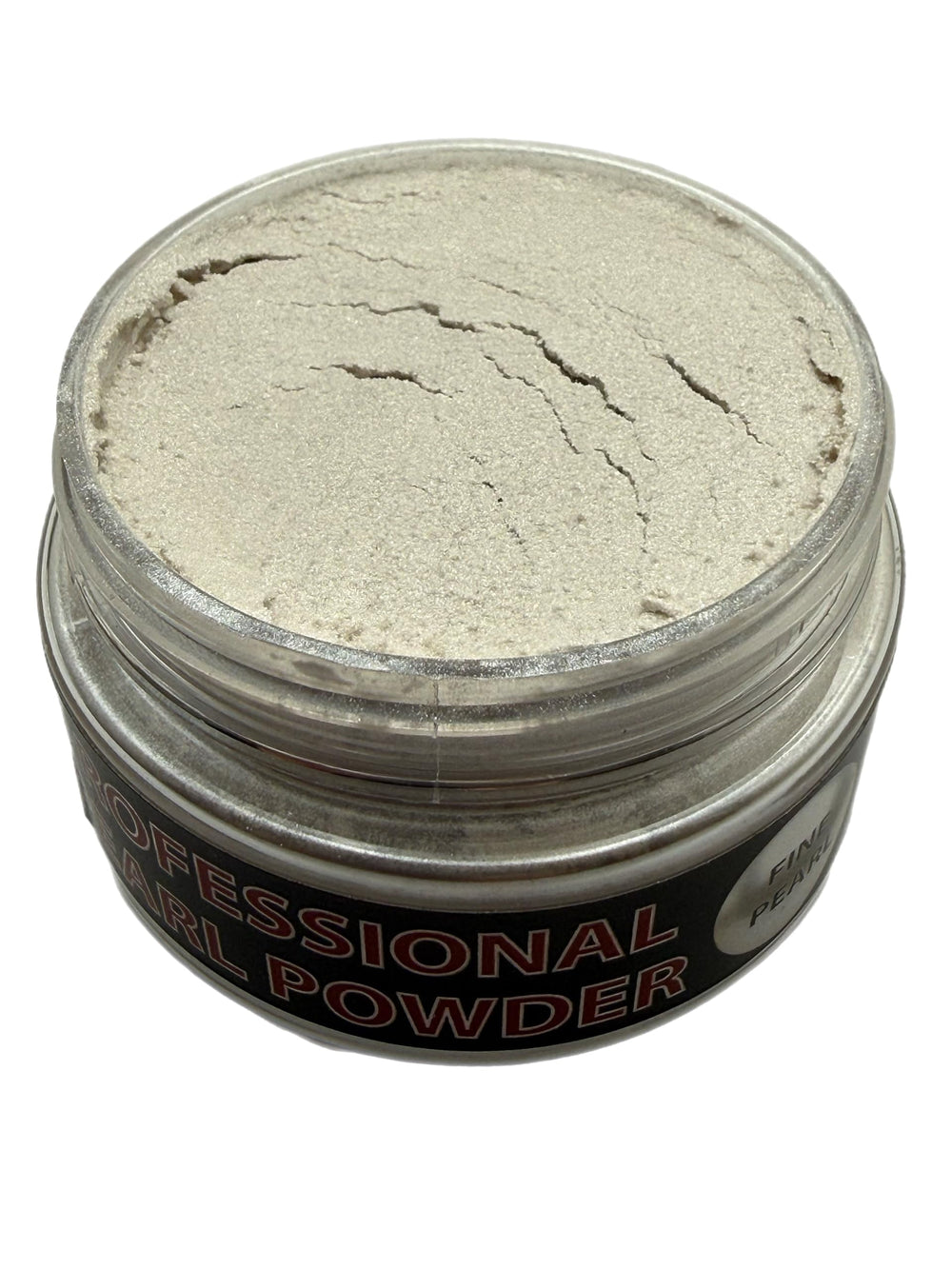 Circle B Tackle premium pearl powder jar ready for DIY lure projects to boost color