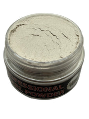Circle B Tackle premium pearl powder jar ready for DIY lure projects to boost color