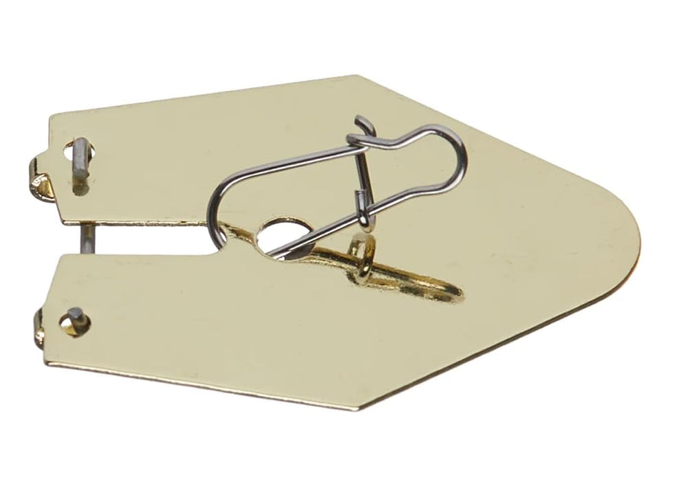 Circle B Tackle Queen Switch Blade 3-pack gold creates eye-catching profile.