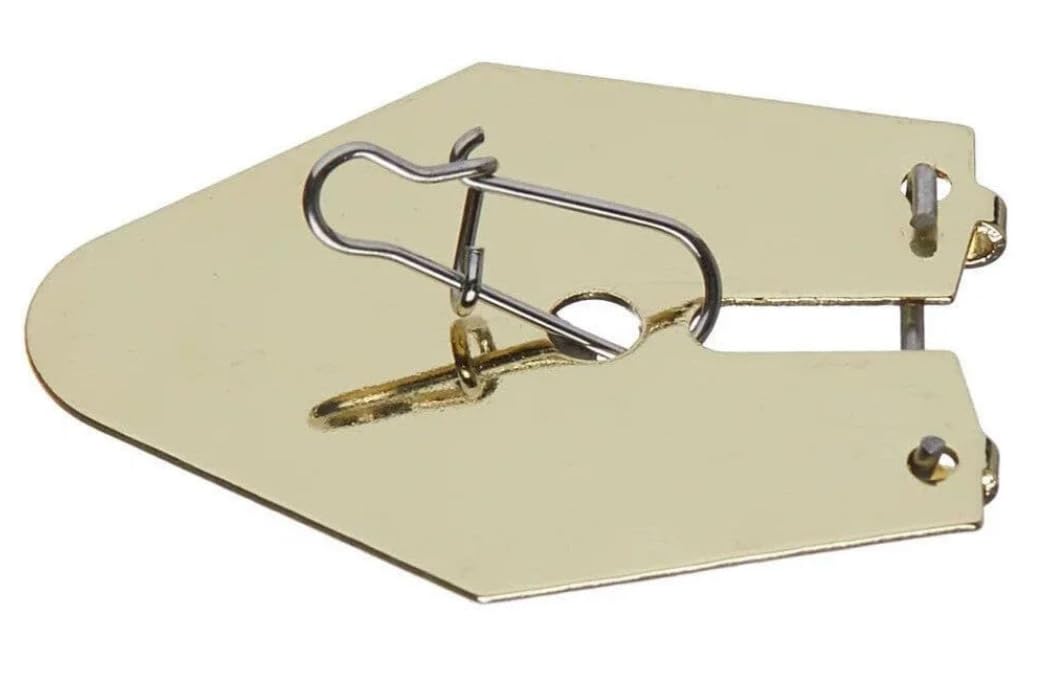 Circle B Tackle Queen Switch Blade 3-pack silver adds subtle chatter to lures.