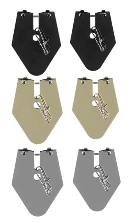 Circle B Tackle Queen Switch Blade large 25PK black mirror delivers dramatic shimmer.