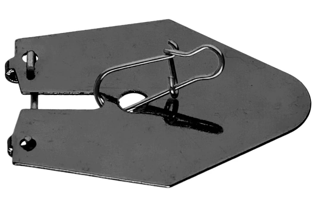 Circle B Tackle Queen Switch Blades Large Black Mirror, durable color option for clear water setups.