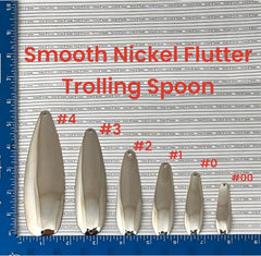 Circle B Tackle ready-to-fish spoon blanks awaiting hooks