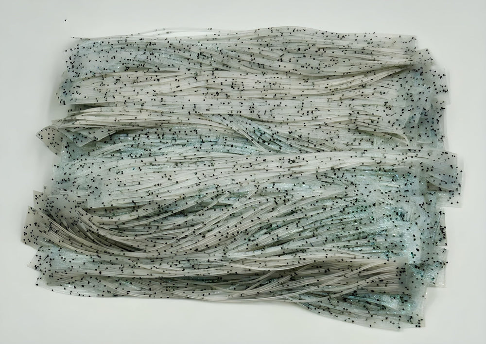 Circle B Tackle skirt demonstrating 22 strands for fluttering action.