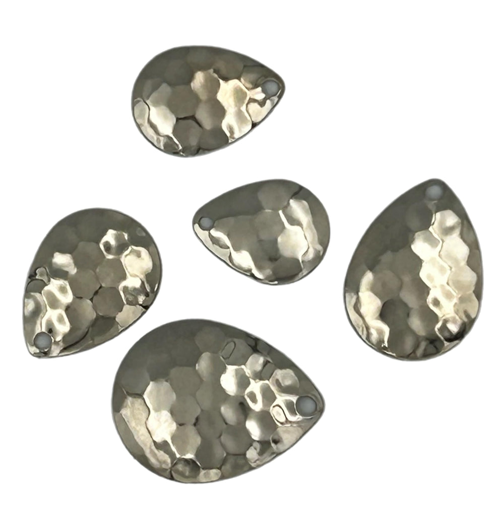 Circle B Tackle USA-made spinner blades display – ideal for DIY lure projects and customization.
