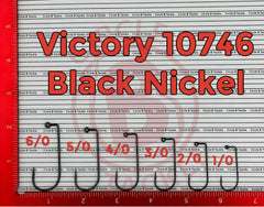 Circle B Tackle Victory 10746 BN sizes 2/0–6/0 for versatile rigs.