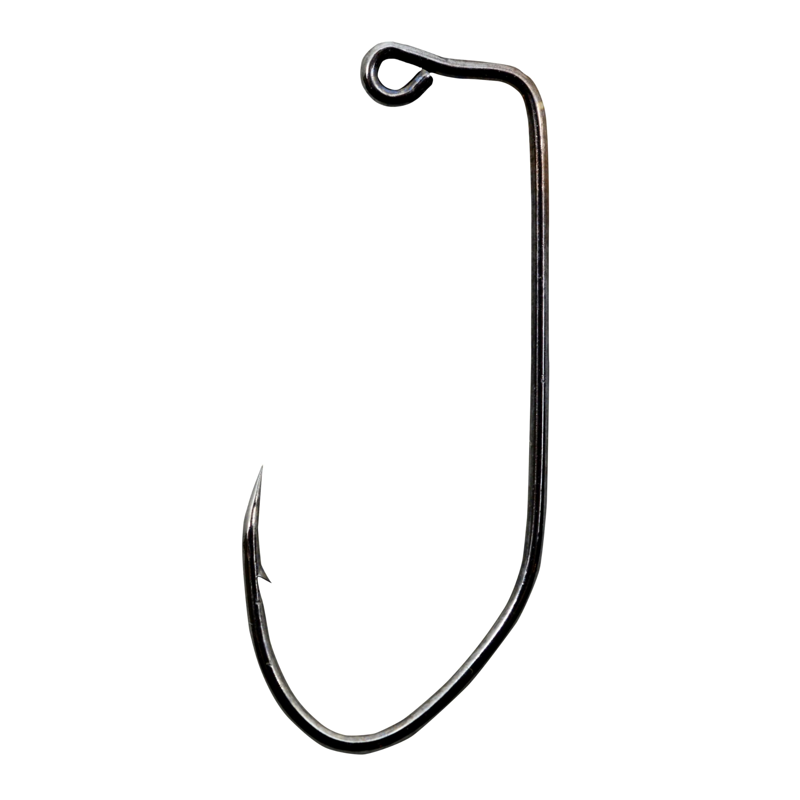 Circle B Tackle Victory 11149 90° jig hook in black nickel for precise rigging.