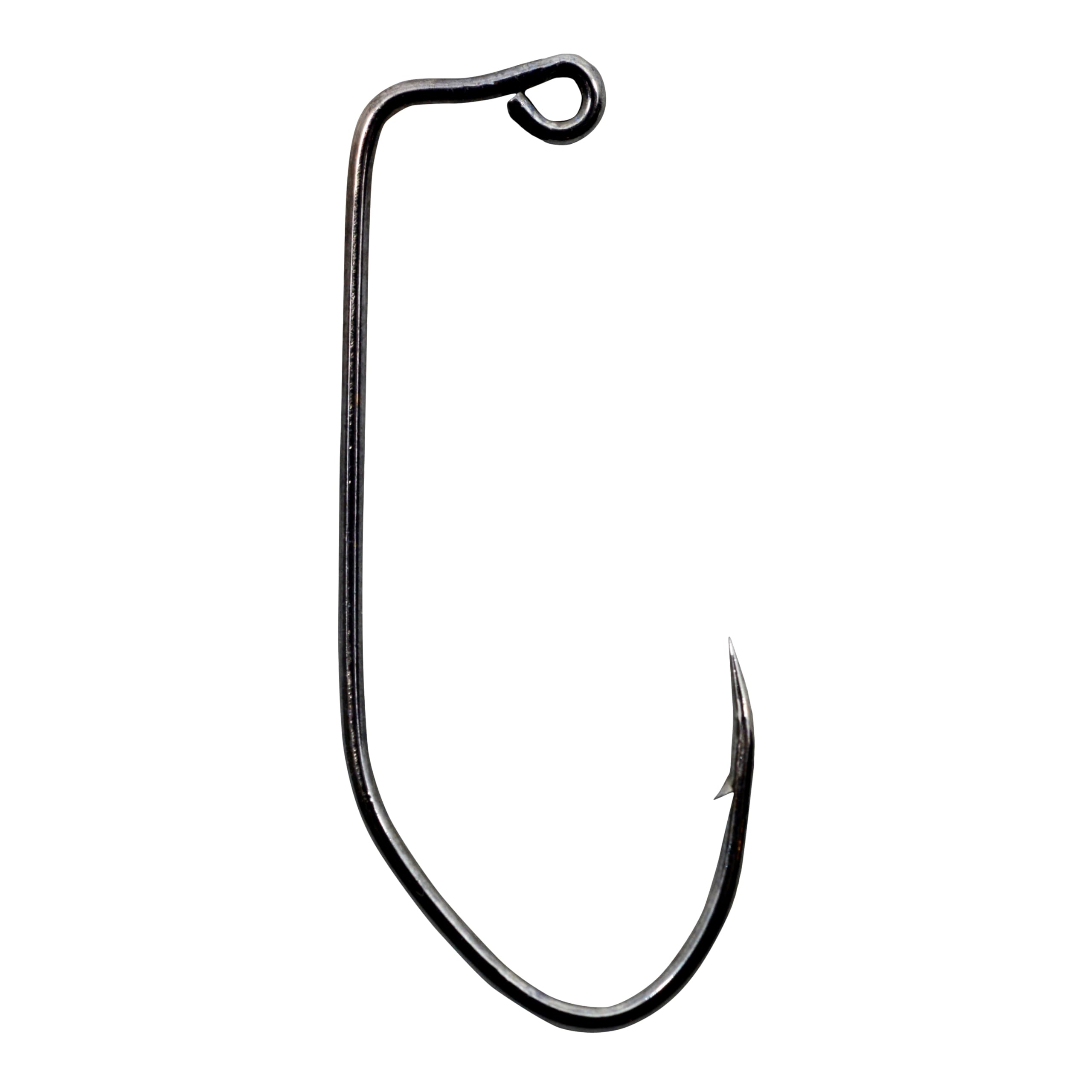 Circle B Tackle Victory 11149 V-LOC 90° hook in black nickel for precise jigging and strong holds.