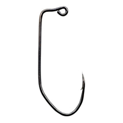 Circle B Tackle Victory 11149 V-LOC 90° hook in black nickel for precise jigging and strong holds.