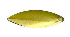 Circle B Tackle Willow Brass blades spinner assembly for customizable lures.