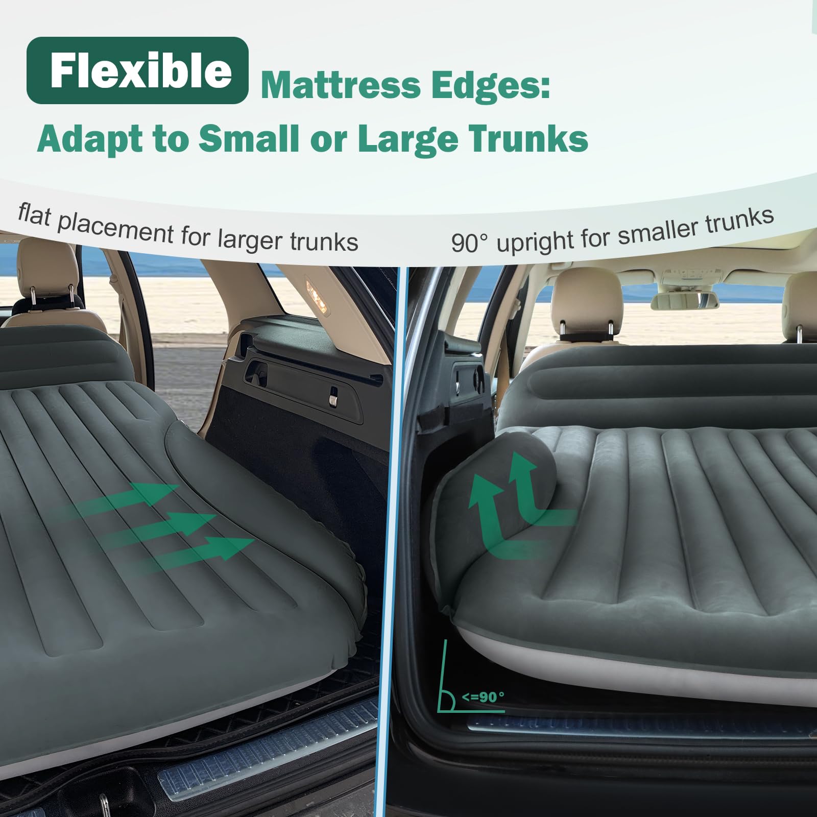 Ciremiv SUV air mattress compact storage bag ready for trips