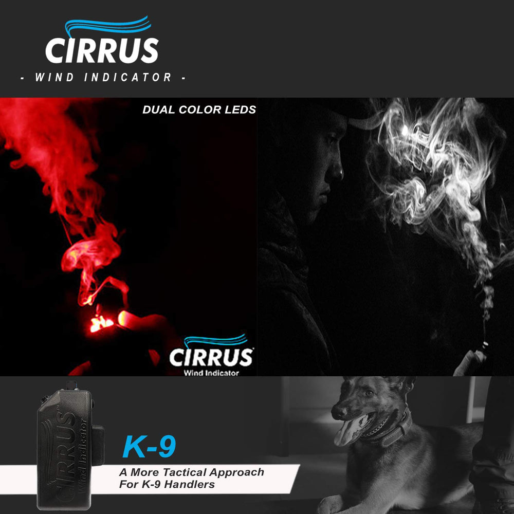 Cirrus wind indicator detachable lanyard shown for hands-free training.