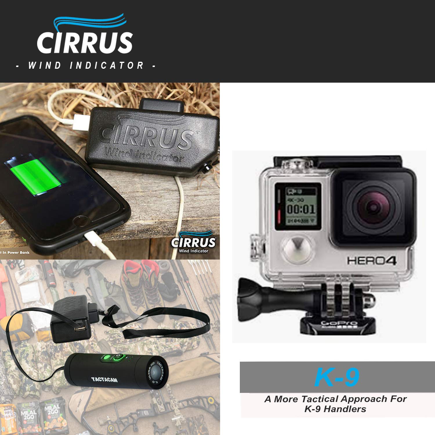 Cirrus wind indicator in field use demonstrating reliable airflow feedback.