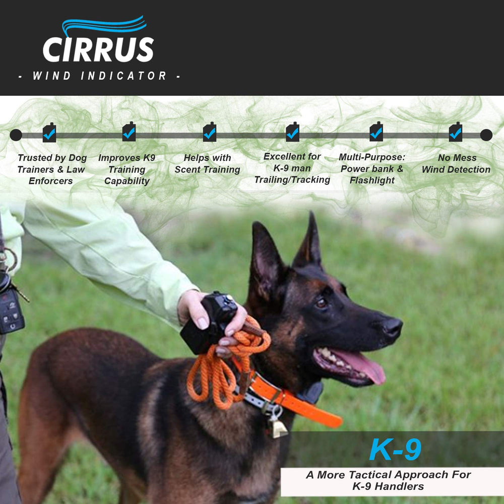 Cirrus wind indicator cartridge no-mess detection highlight for airflow cues.