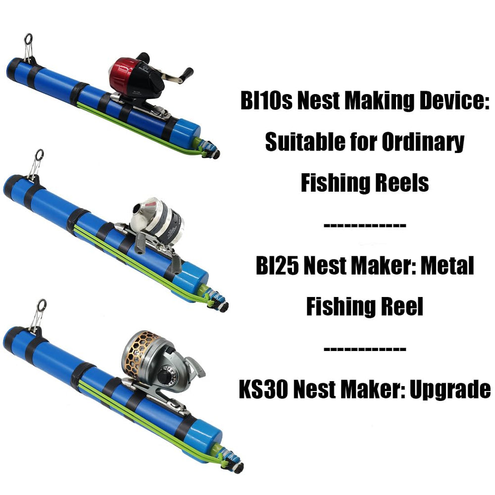 CIVIGY versatile lure launcher handles trout, minnows, and bass.