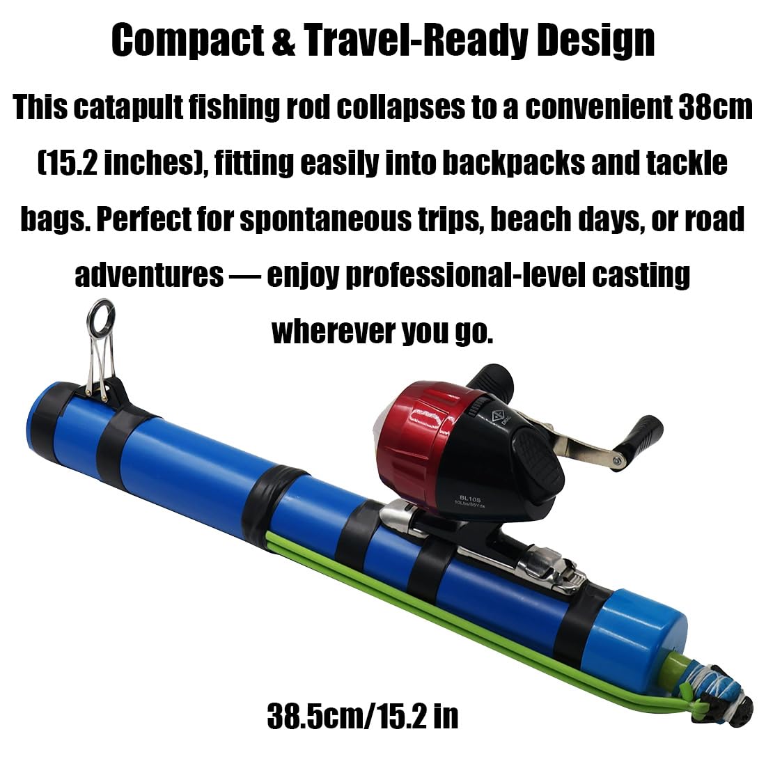 CIVIGY BL25 included for on-the-go fishing versatility.