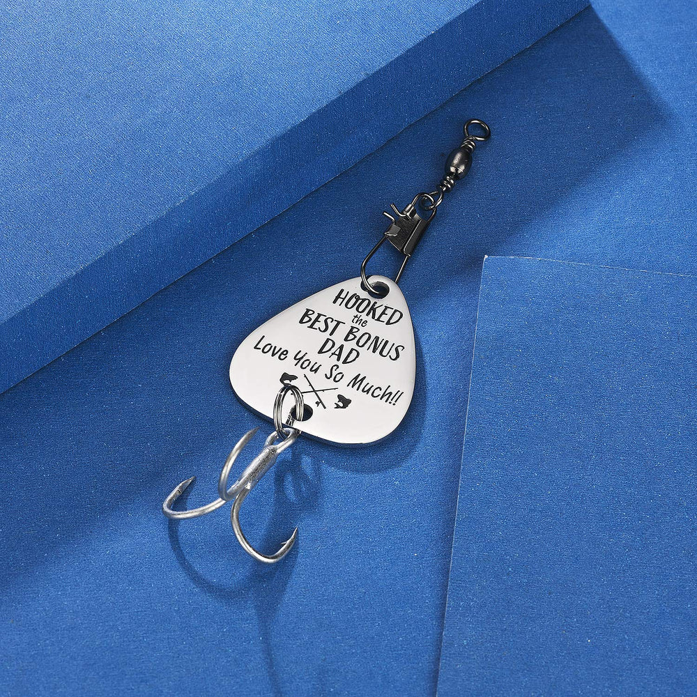 Fisherman Gift for Step Dad - Fishing Lure Gift