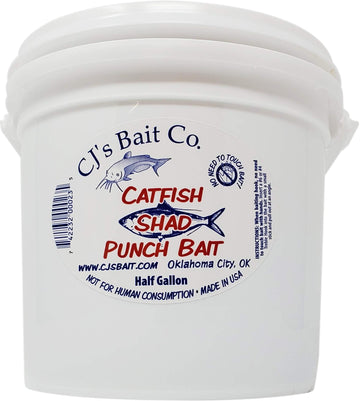 CJ's Punch Bait treble hook application shows easy punching with a stick