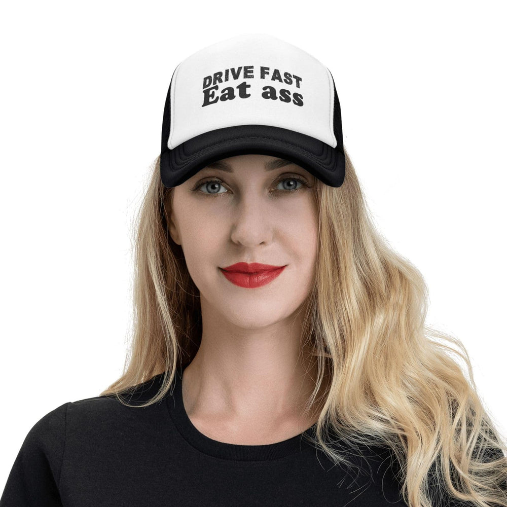 Ckajuoau Drive Fast Eat Hat beach ready cap for warm weather adventures