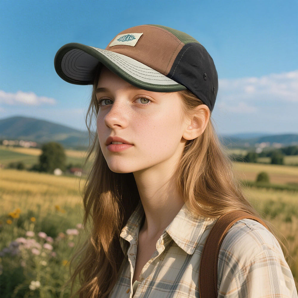 Clakllie Khaki Cap - Side Angle