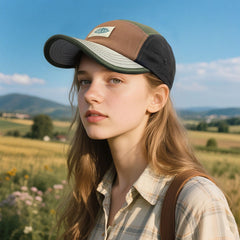 Clakllie Khaki Cap - Side Angle