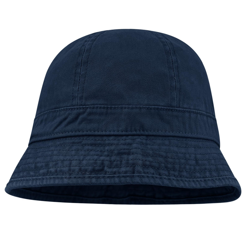 Clakllie packable fishing hat blue GD69 front view